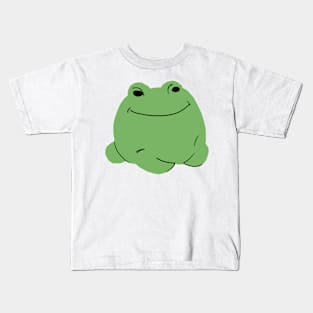 Suspicious frog Kids T-Shirt